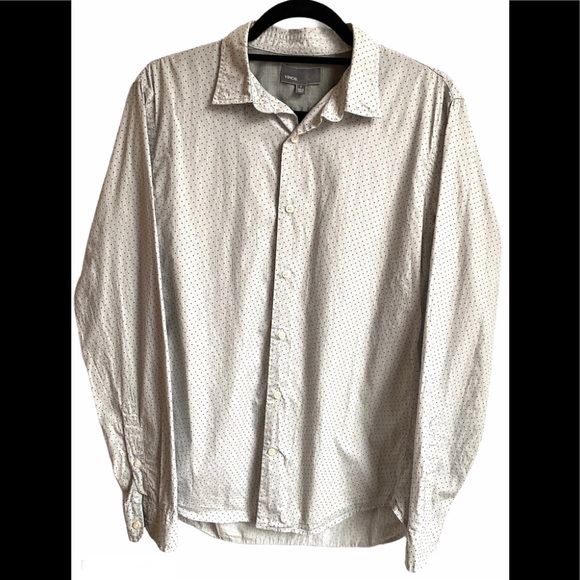 Vince Men’s Straight Hem Long Sleeve Button Down - Picture 2 of 5